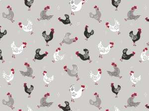 ADA38 POULES Gris